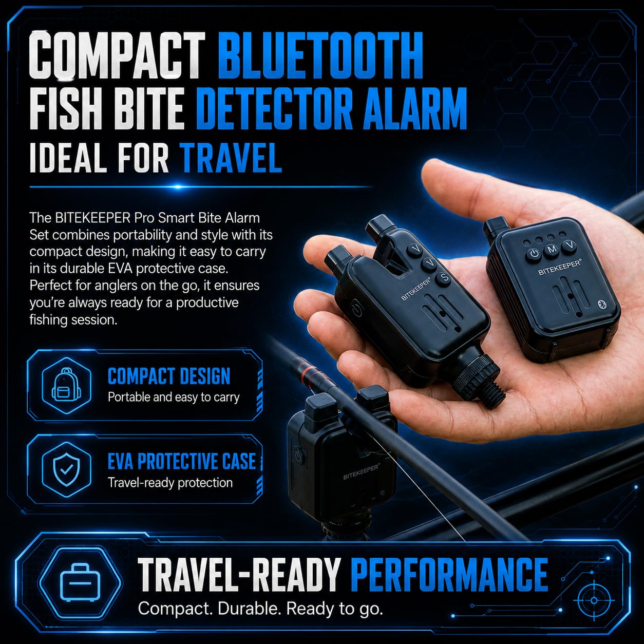 BiteKeeper Pro 3+1 détecteurs de Touche intelligents