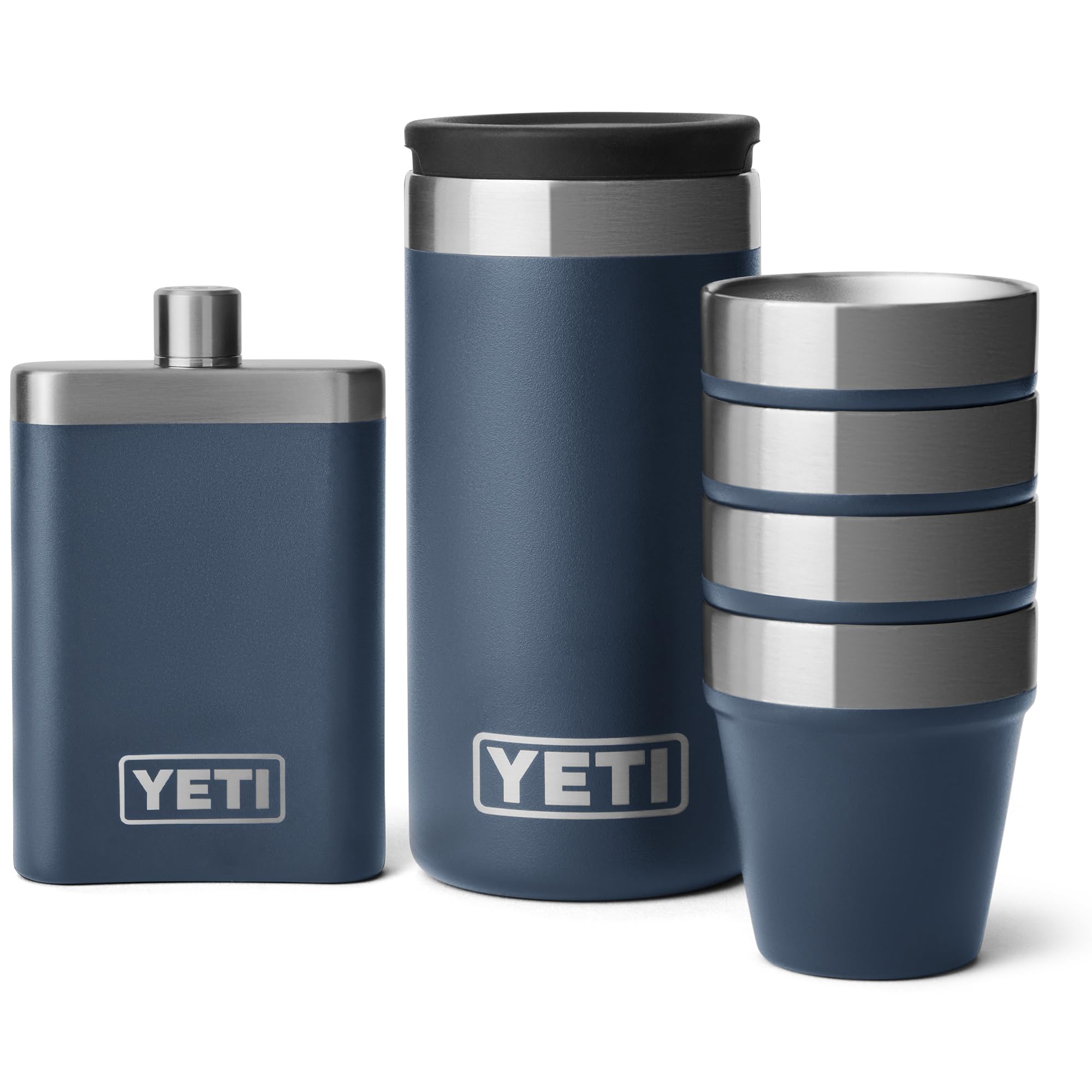 Amazon.com | YETI 7 oz Flask and Funnel, Shot Glasses with
