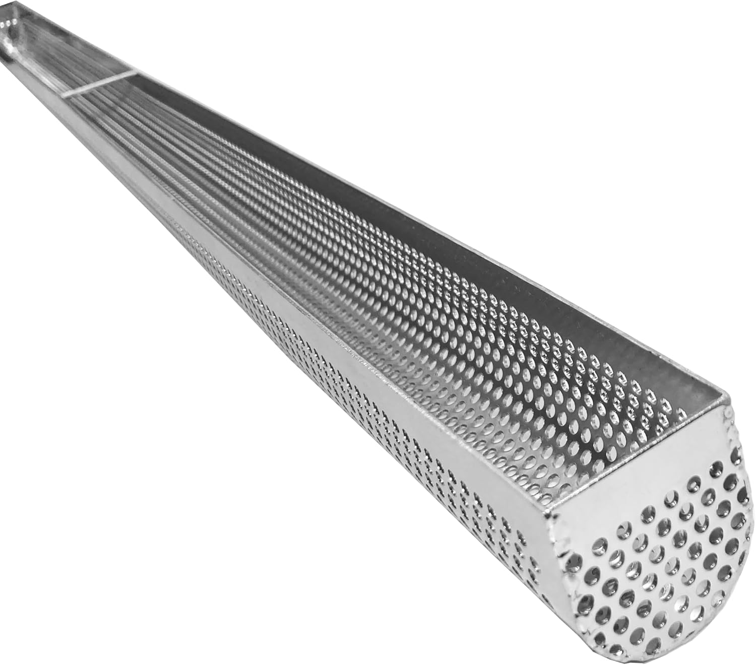 Linear Shower Drain Strainer for Slim Channels and Trench Drains and Shower drains | 1.5" Wide x 3 ft Long | Stainless Steel