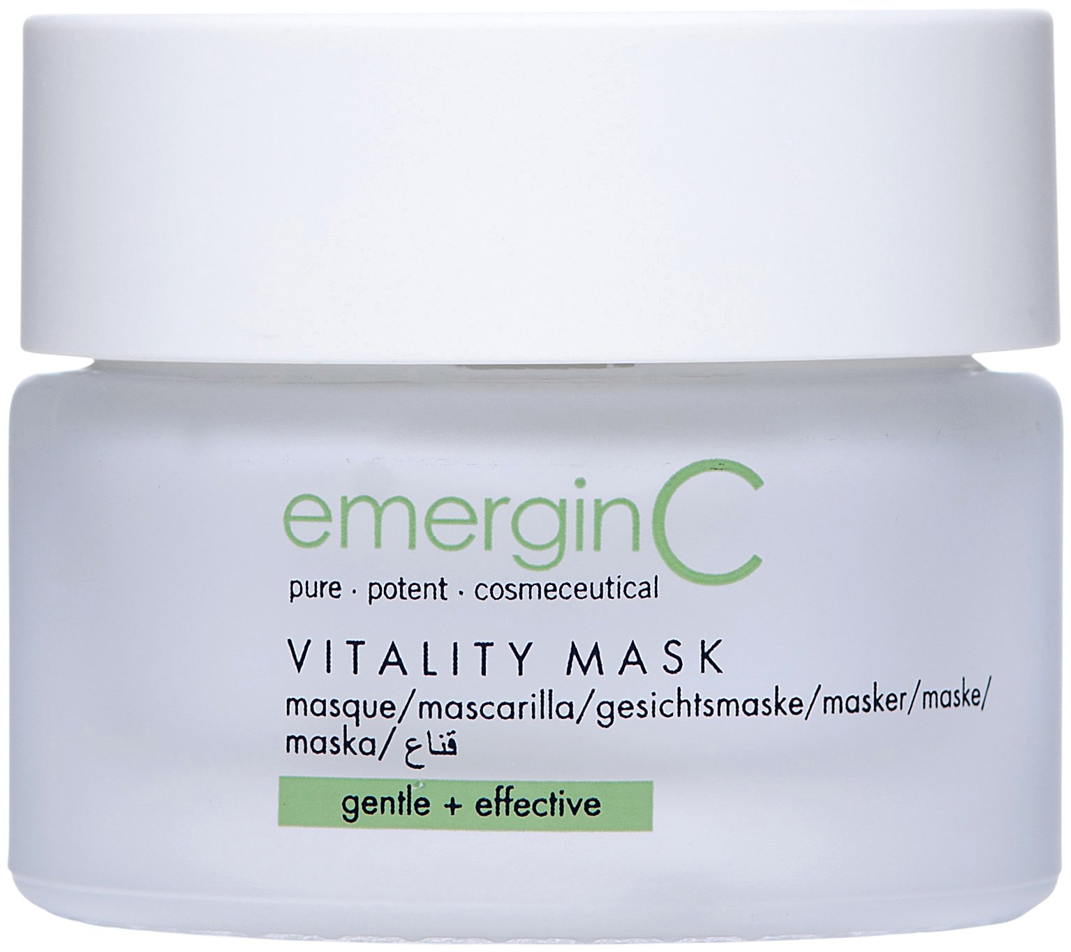 Vitality Mask - Hydrating Soothing Face Mask with Coq10 + Shea Butter for Sensitive + Dry Skin Types (1.6 oz, 50 ml)