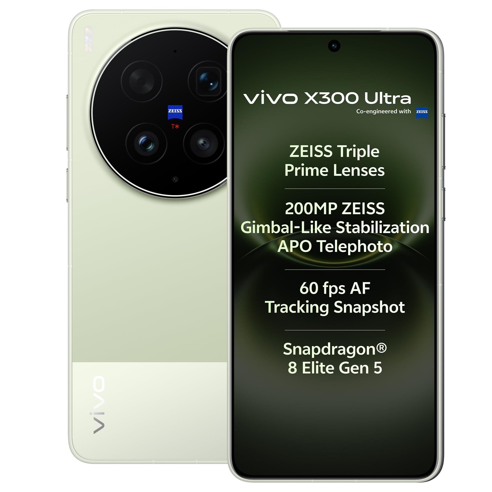 vivo X300 Ultra本体 16+512G vivo X300 Ultra 5G (Victory Green, 16GB RAM, 512GB Storage) with