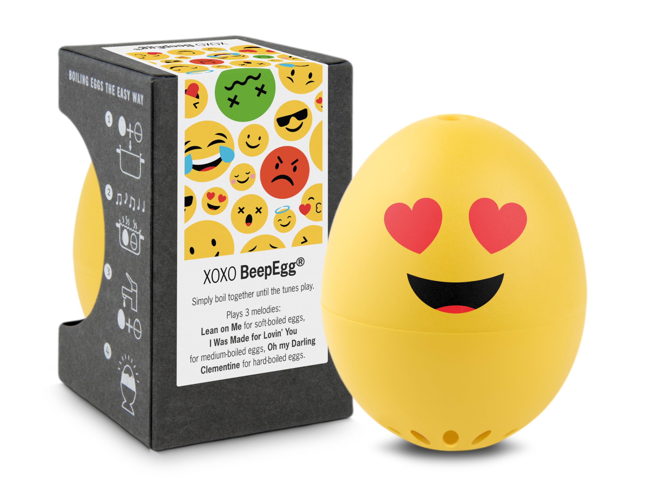 Amazon.com: XOXO BeepEgg – Egg Timer for Boiling Eggs – Musical
