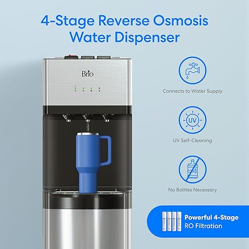 Miniatura 4 de Brio Dispensador de agua con enfriador de agua sin botella serie 500