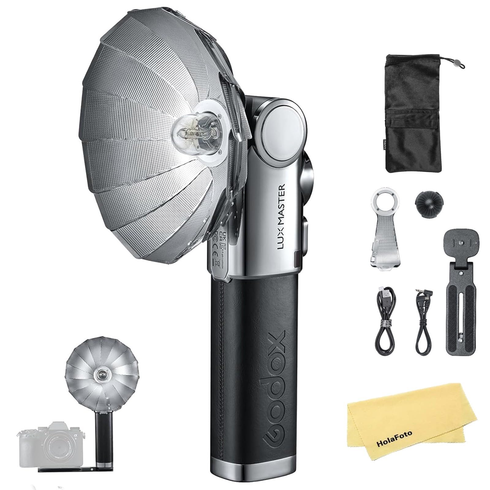 Amazon | Godox Lux Master レトロスタイル TTLカメラフラッシュ、2.4G