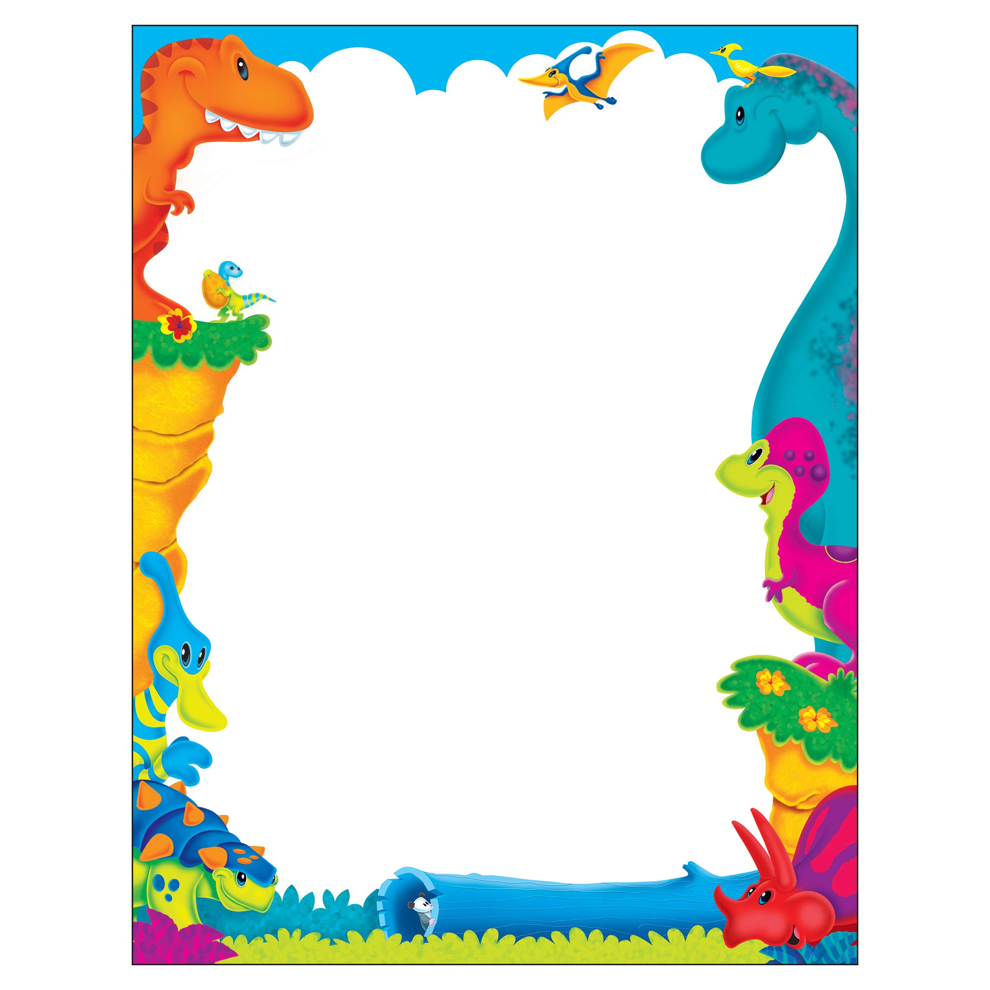 Trend Enterprises Inc. Dino-Mite Pals Terrific Papers