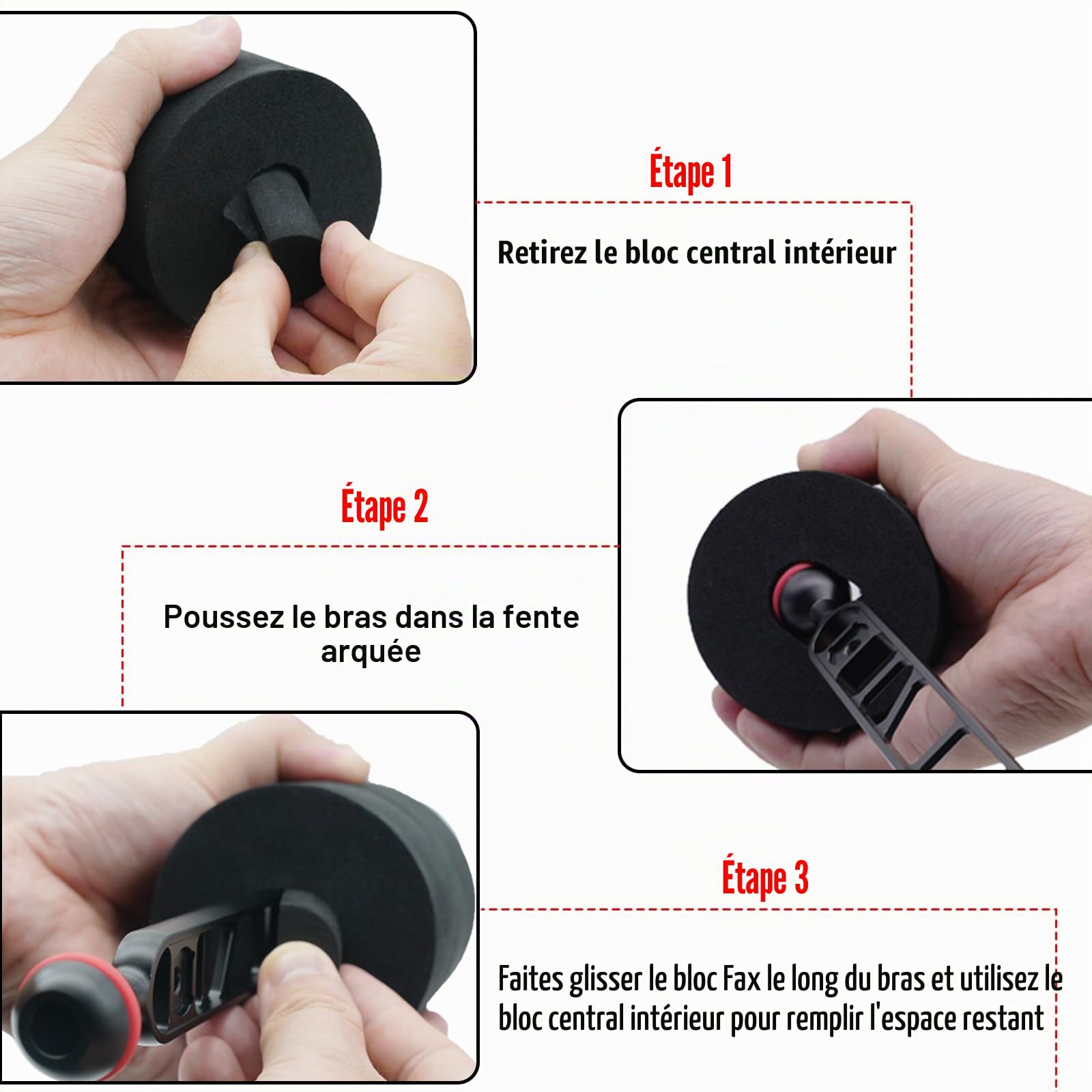 nitescuba FAXS Jumbo Float Kit Flotteur de nage pour Ultralight/INON/Sea&Sea Arms/WEEFINE/NITESCUBA Arms (FAXS)