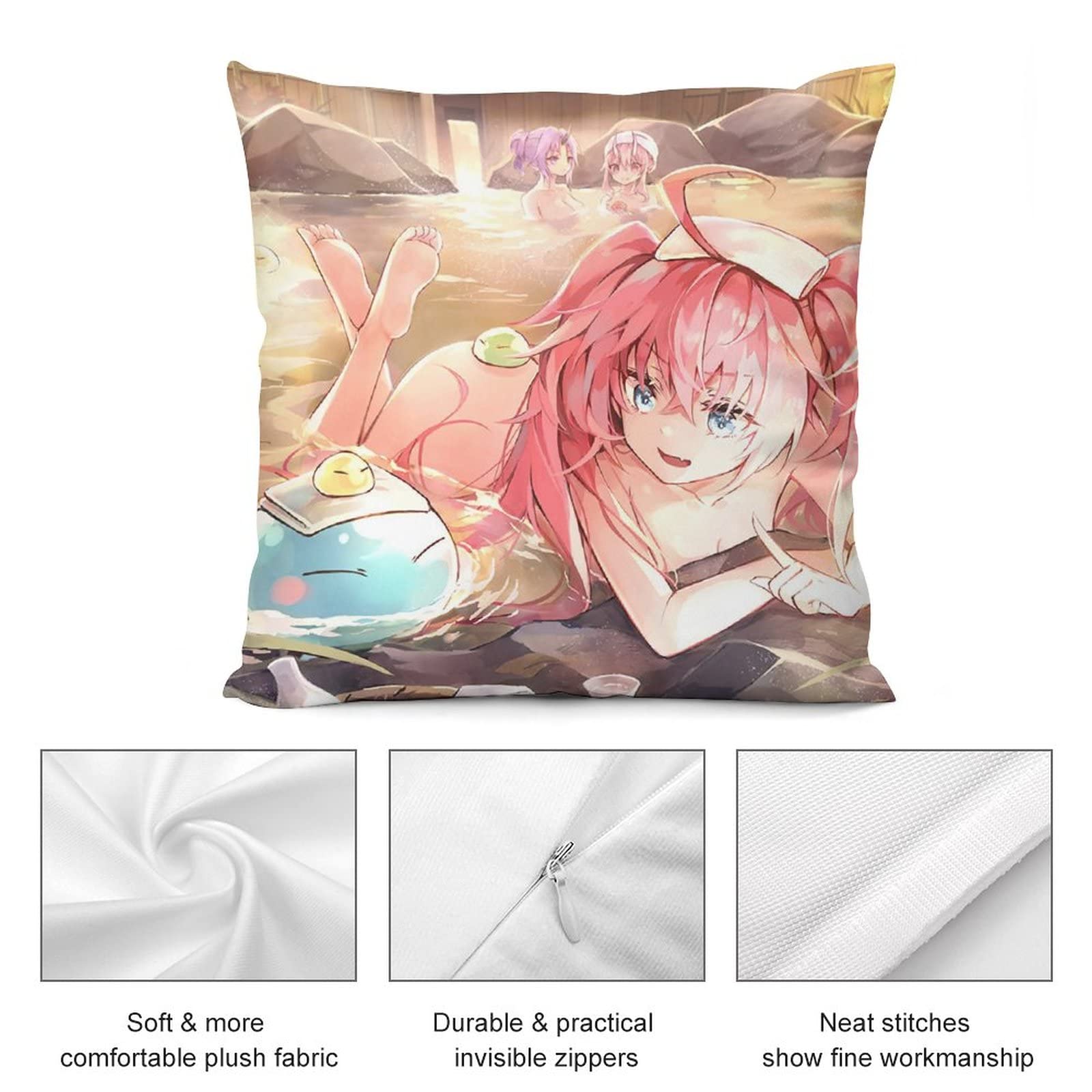 Amazon.co.jp: 抱き枕カバー アニメ 転スラ ミリム リムル ピロー