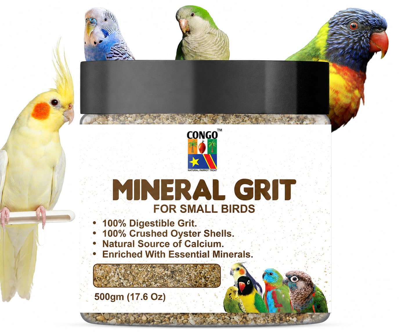 Mineral Grit For Healthy Bird Digestive System For Budgies,Lovebirds,Cockatiel And Other Small Birds (900 Gm),Seed-image-28