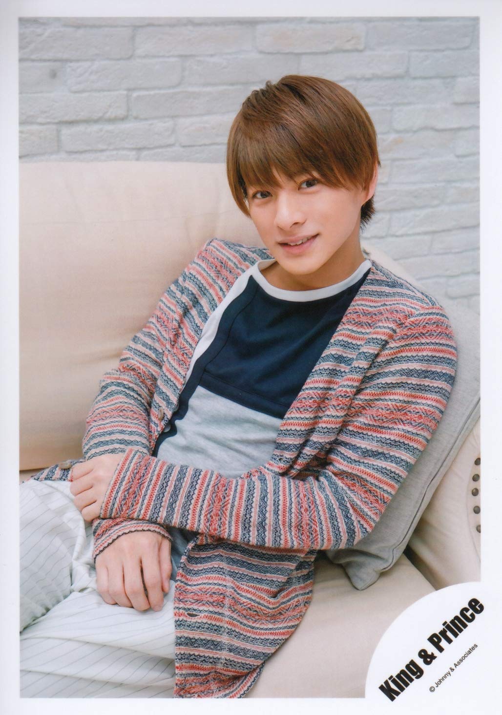 Amazon.co.jp: King & Prince 公式 生 写真 （平野紫耀）KP00260
