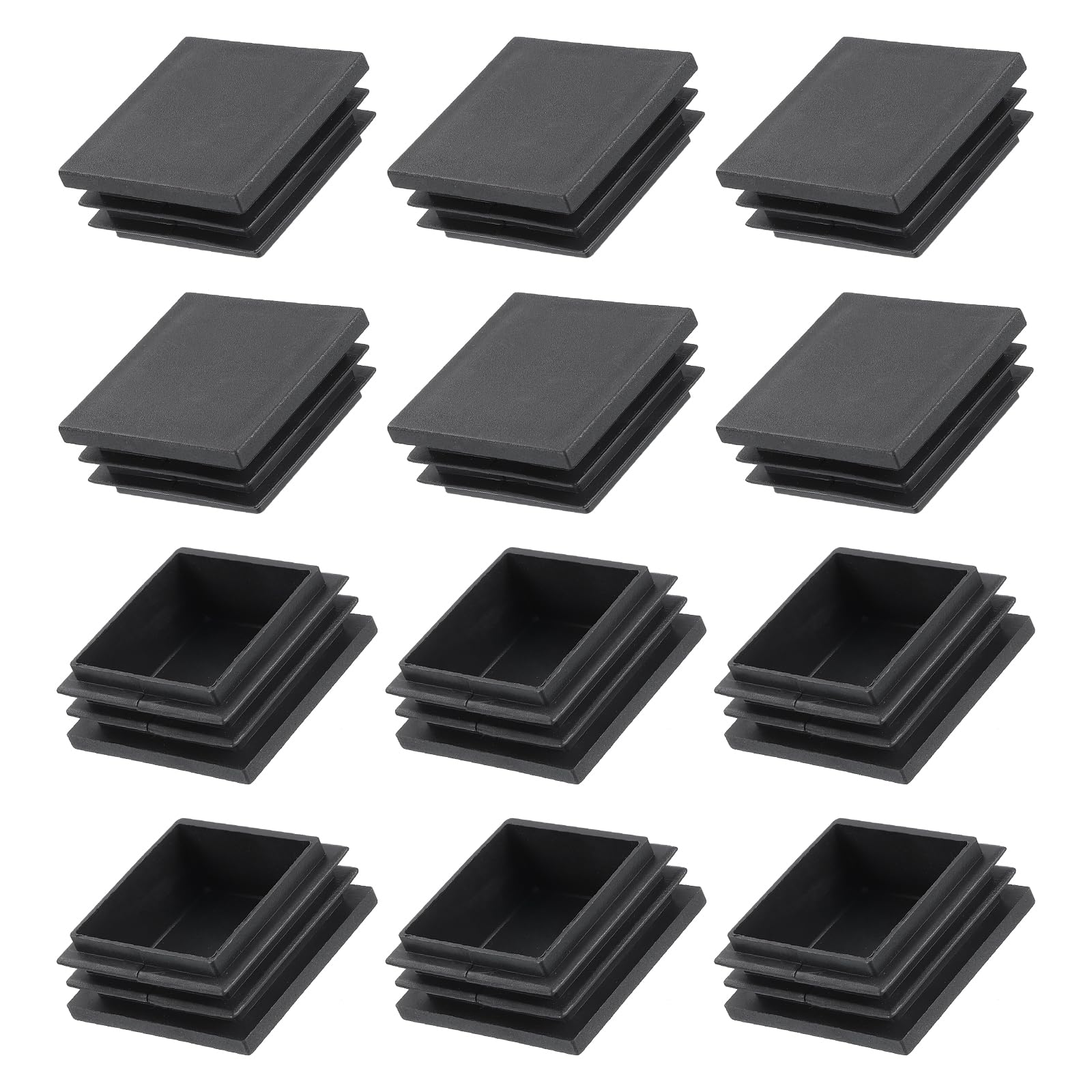 METALLIXITY Square Tube End Cap(45 x 45mm) 12Pcs