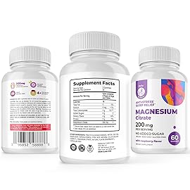 DR. MORITZ Magnesium Gummies for Adults - Sugar-Free Calm Magnesium Gummies - Supports a Healthy Stress Response - Raspberry Flavor - Non-GMO, 200 mg, 2 Pack (120 Count)