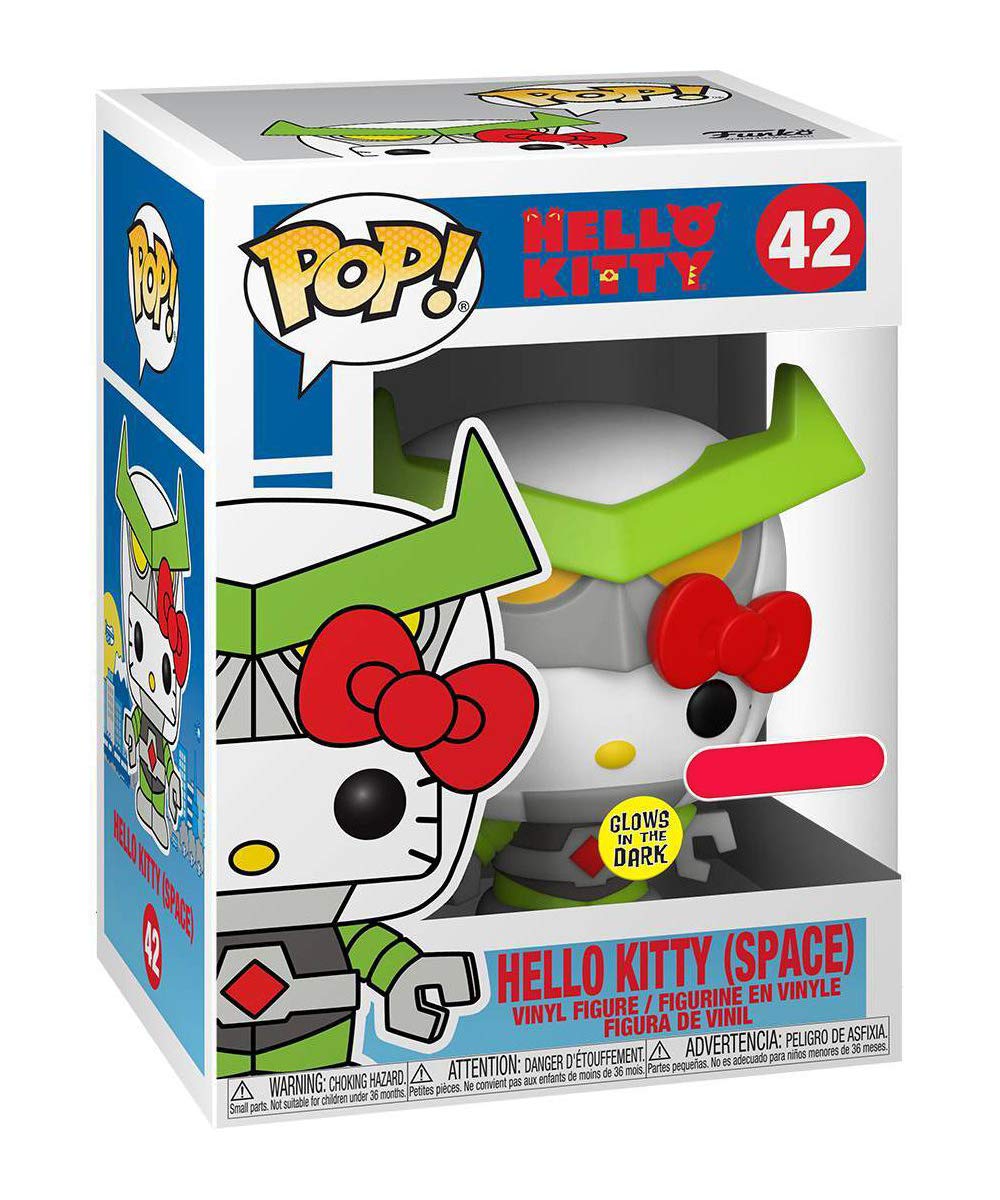 Amazon.com: Funko POP! Sanrio: Hello Kitty Kaiju (Space) #42 Glow