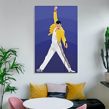 Amazon.co.jp: フレディマーキュリー音楽壁の絵ポスター