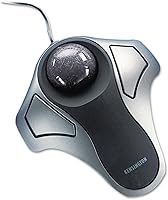 Vista 1 de Kensington Orbit Optical Trackball Mouse USB 2.0, uso de mano izquierda/derecha, negro/plateado