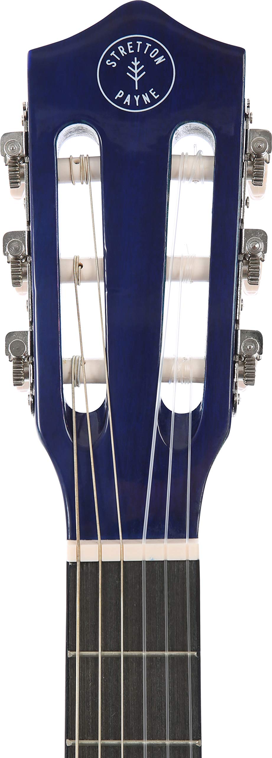 Guitare acoustique 3/4 de taille (36 'pouce) Cordes en nylon pour guitare Lot Bleu