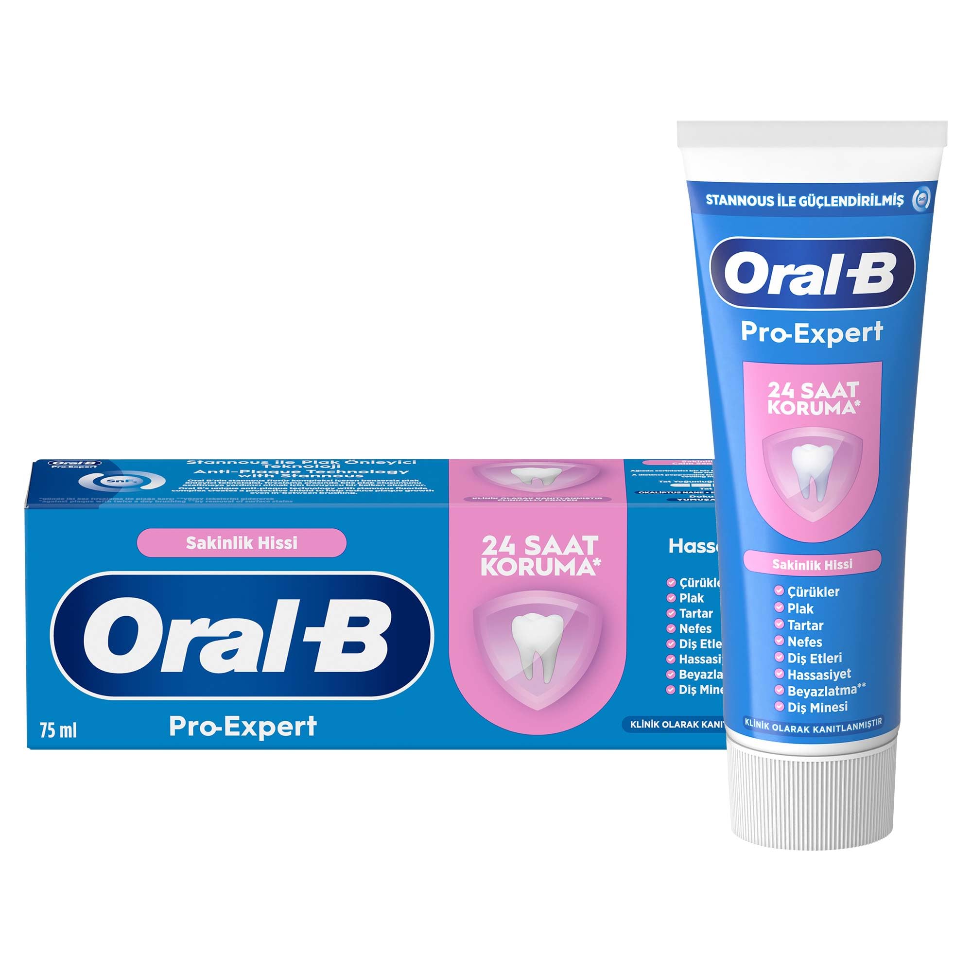 Oral-B Pro-Expert Hassas Sakinleştirici Etki Diş Macunu 75ml
