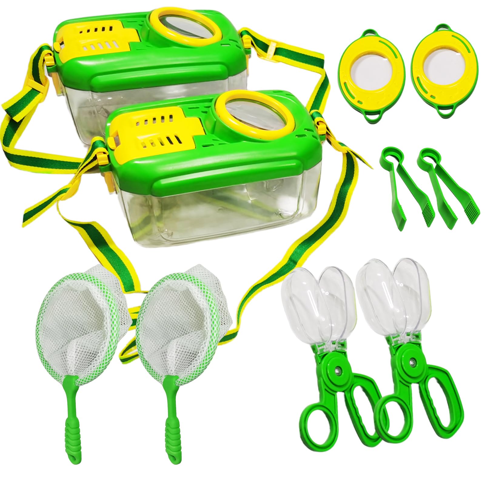 CVARRISE 2 Pack Bug Hunting Kits for Children Bug Catcher with Insects Set - Image 2