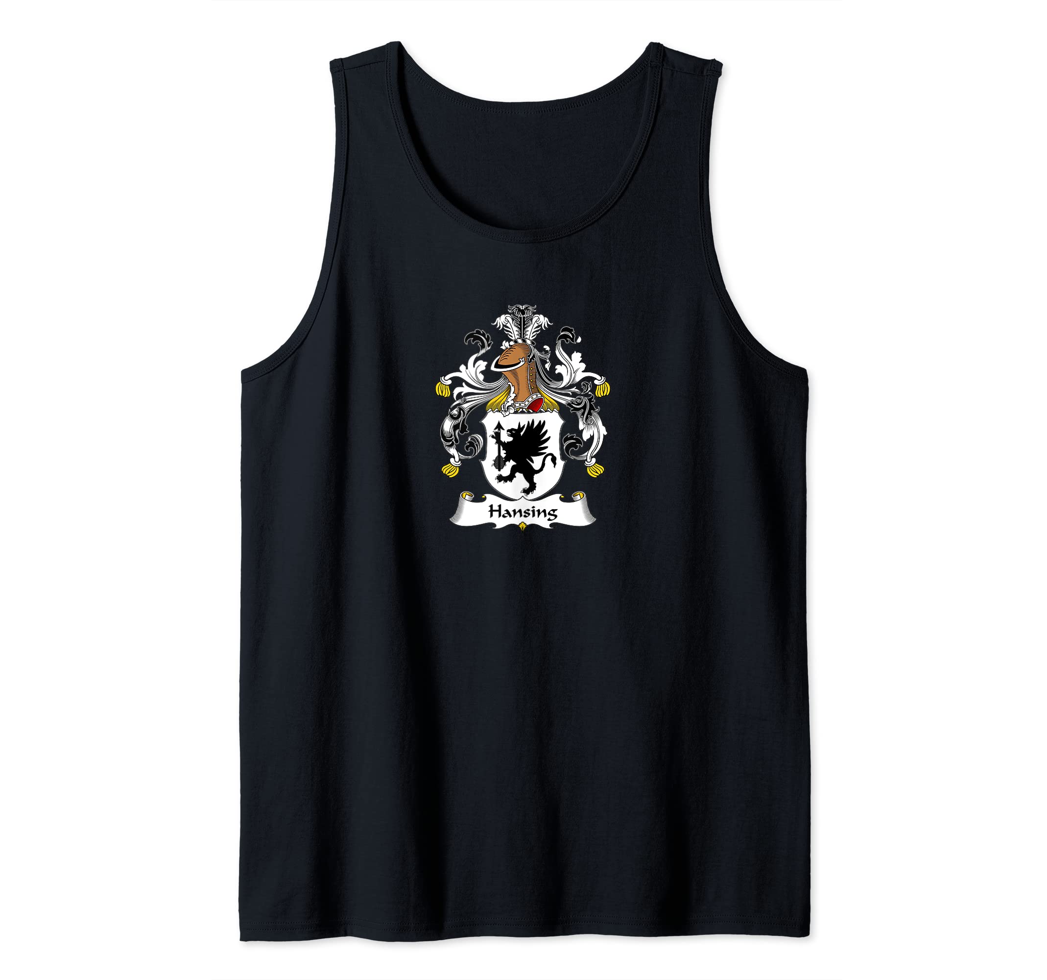 Hansing Coat of Arms - Family Crest Tank Top