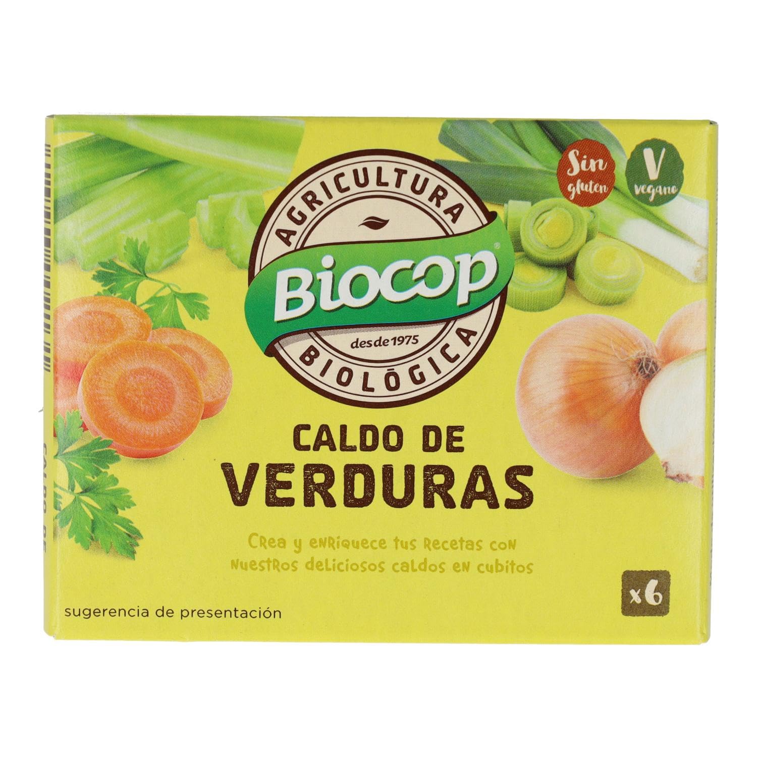 Caldo Veg. Cubitos C/Sal