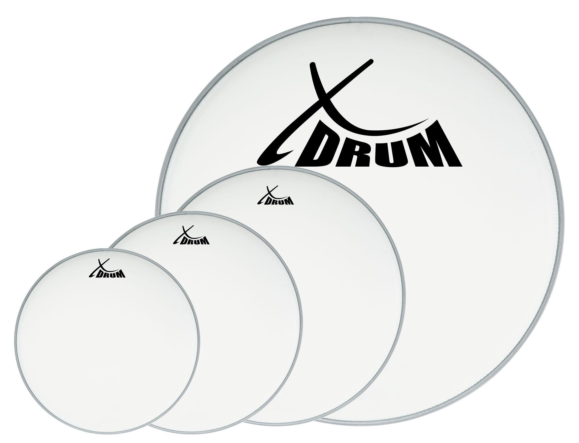 Set di Pelli Coated XDrum 10" 12" 14" 22"