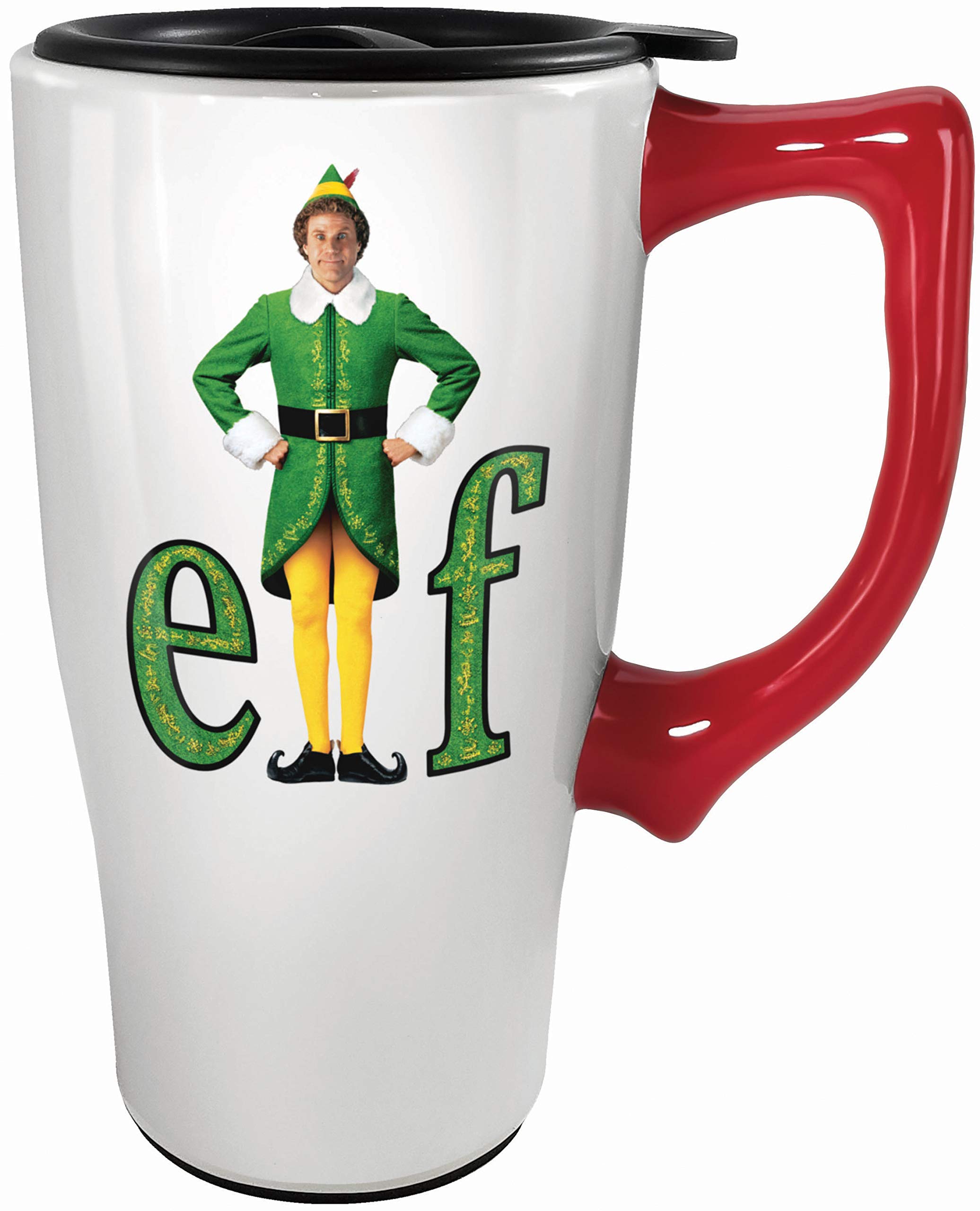Spoontiques Elf Ceramic Travel Mug