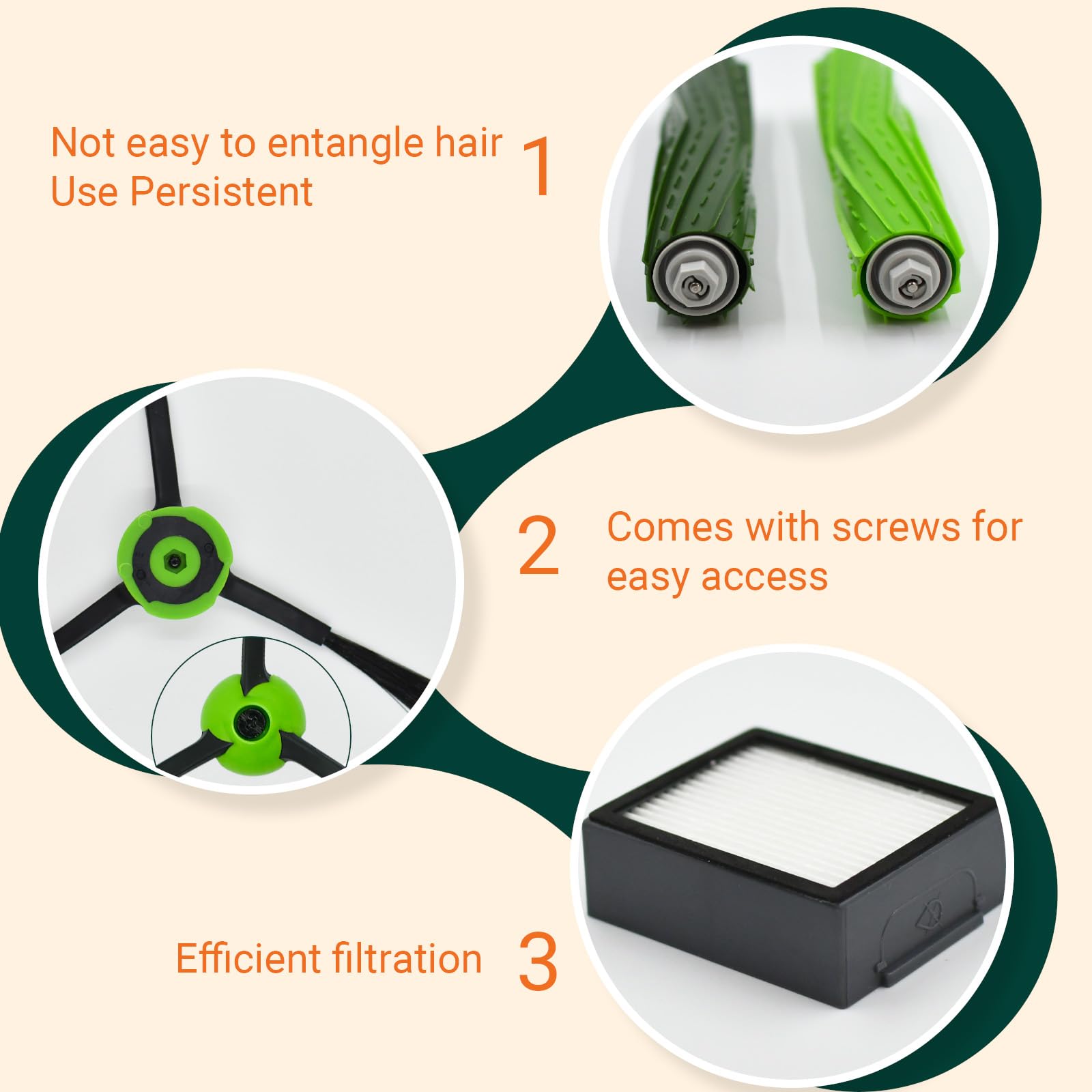 Amazon.com: Yojolee Replacement Parts Compatible with iRobot