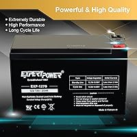 Vista 4 de Baterías de 12 volts para alarmas ExpertPower Paquete de 2