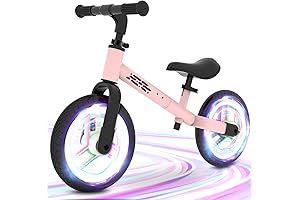 Strider Bikes for 2-4 Yr Old: Enjoy Smooth Rides with Colorful Lighting Balance Bike
