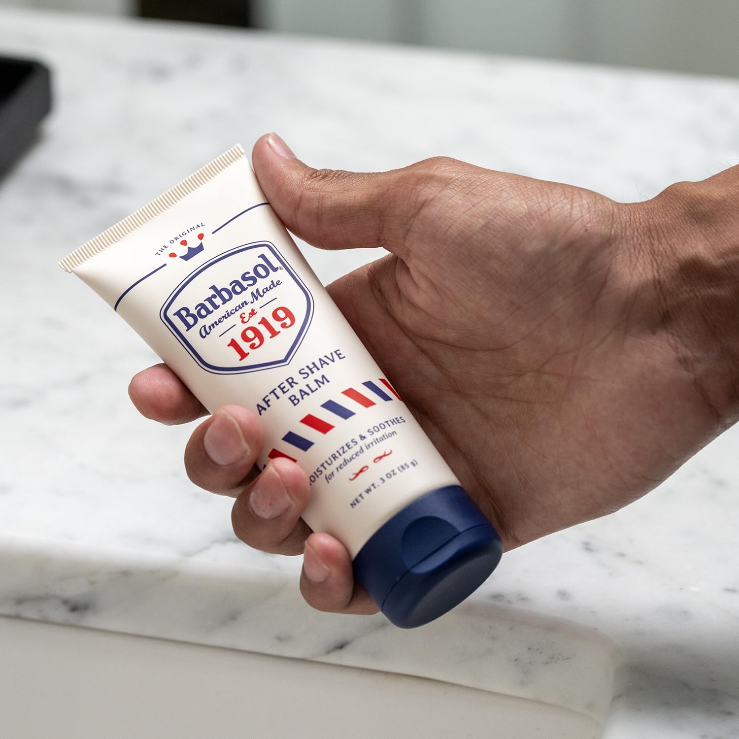Amazon.co.jp: Barbasol 1919 アフターシェーブ バーム | すべての肌
