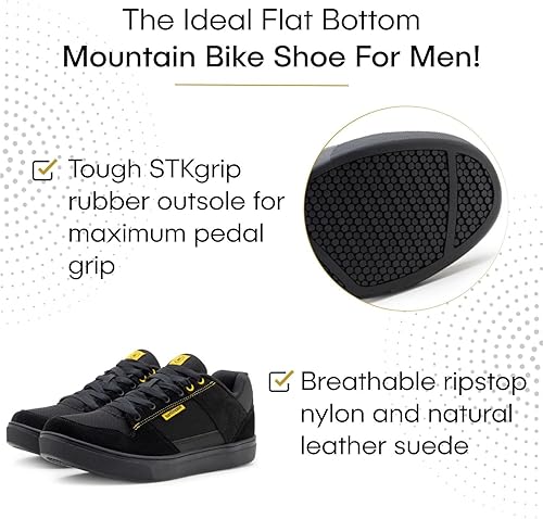 Miniatura 3 de Tommaso MTB & Gravel Cycling Shoes-Comfortable Mens Mountain Bike Shoes for Off-Road"-"Ride Concepts