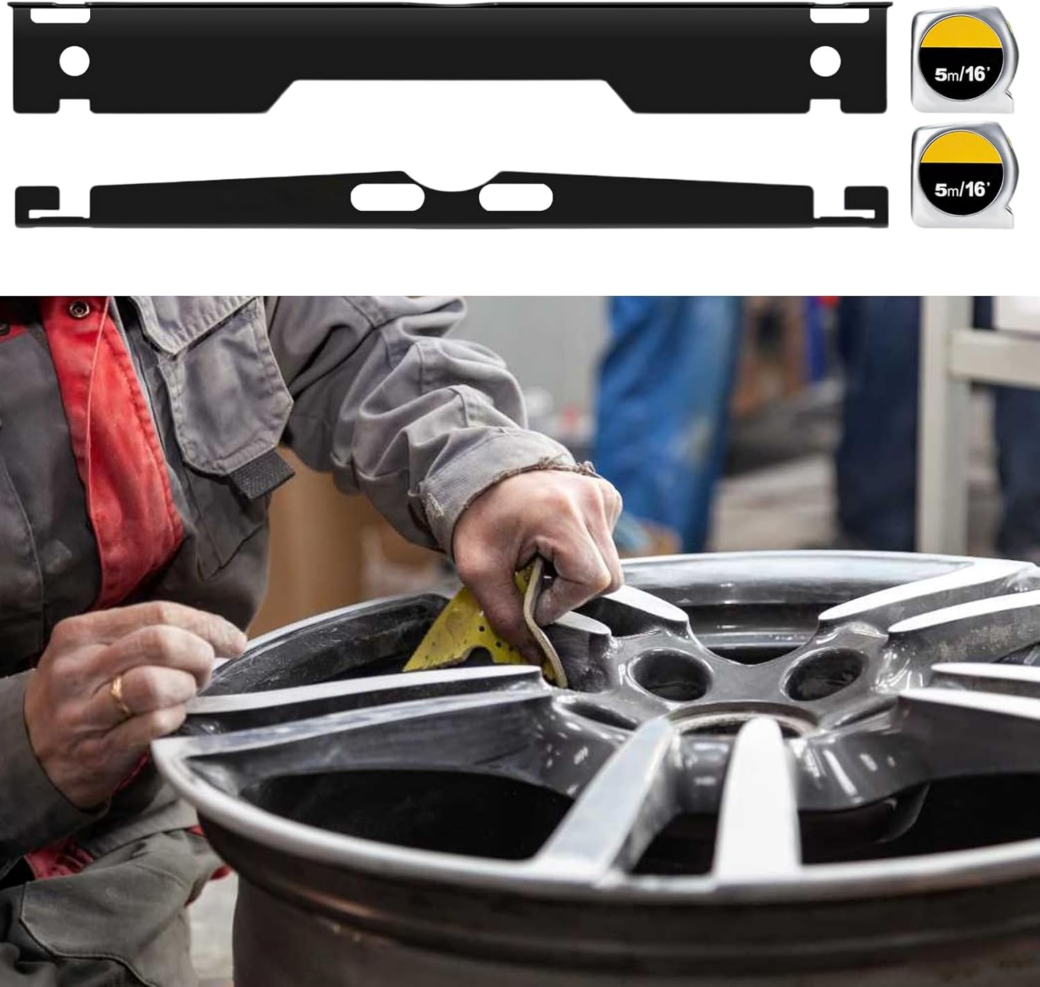 Alignment Tool,Accurate Toe Plates | Heavy-Duty Toe Alignment Plate Tool - for Auto Vehicle Truck Repair Garage Machinery Trailers