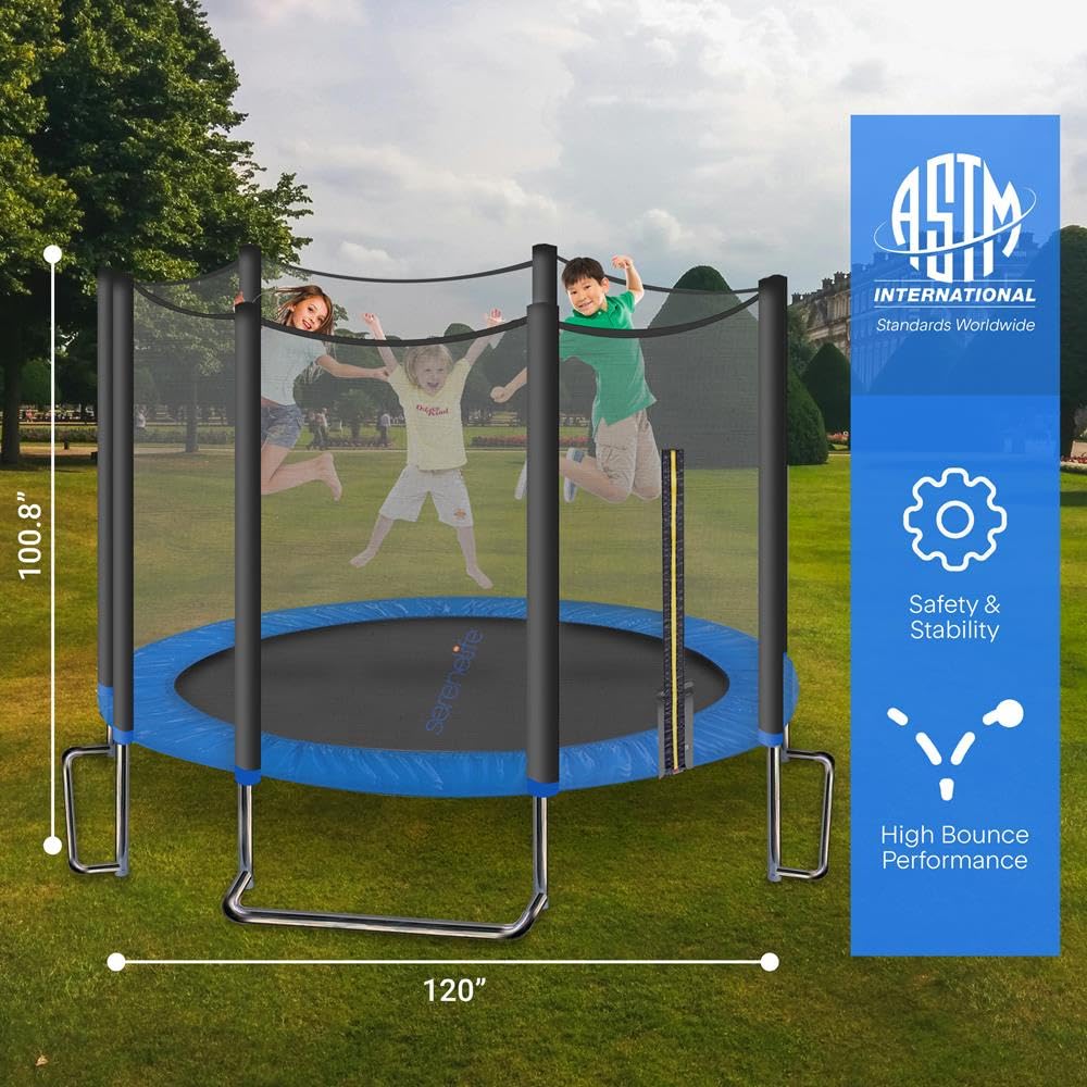 SereneLife Trampolino Elastico per Bambini, Tappeto Elastico Bambini, Robusto, Stabile, Adatto Esterno e Interno