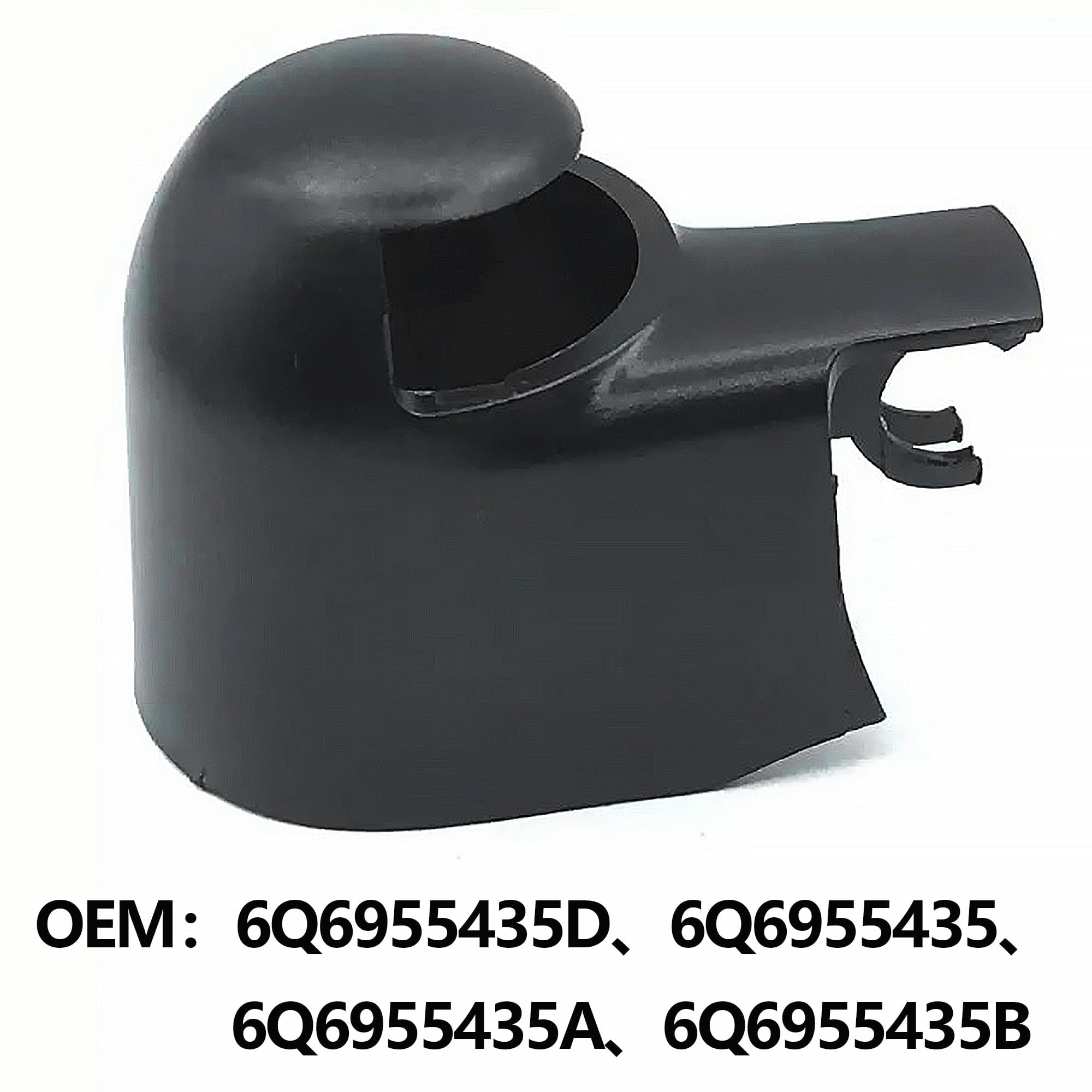 Nadstawka do wycieraczki, tylny wycieracz, tylna ręka wycieraczki Nut Osłona do Caddy, do Touran, do Golf 5, do Seat Leon, Skoda Fabia 6Q6955435D, 6Q6955435, 6Q6955435A, 6Q6955435B