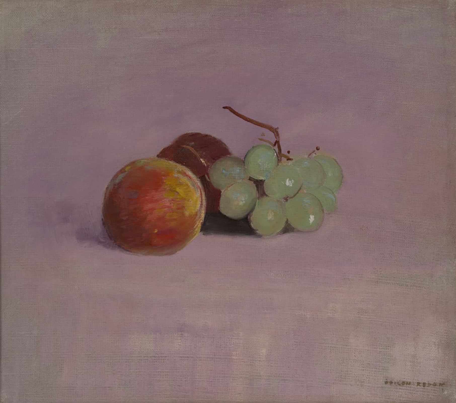 POSTERIIk Vintage Art Print Images Pictures Print Still Life with Fruit by Odilon Redon Modern Colour Posters for Office Home Decor 60x90cm