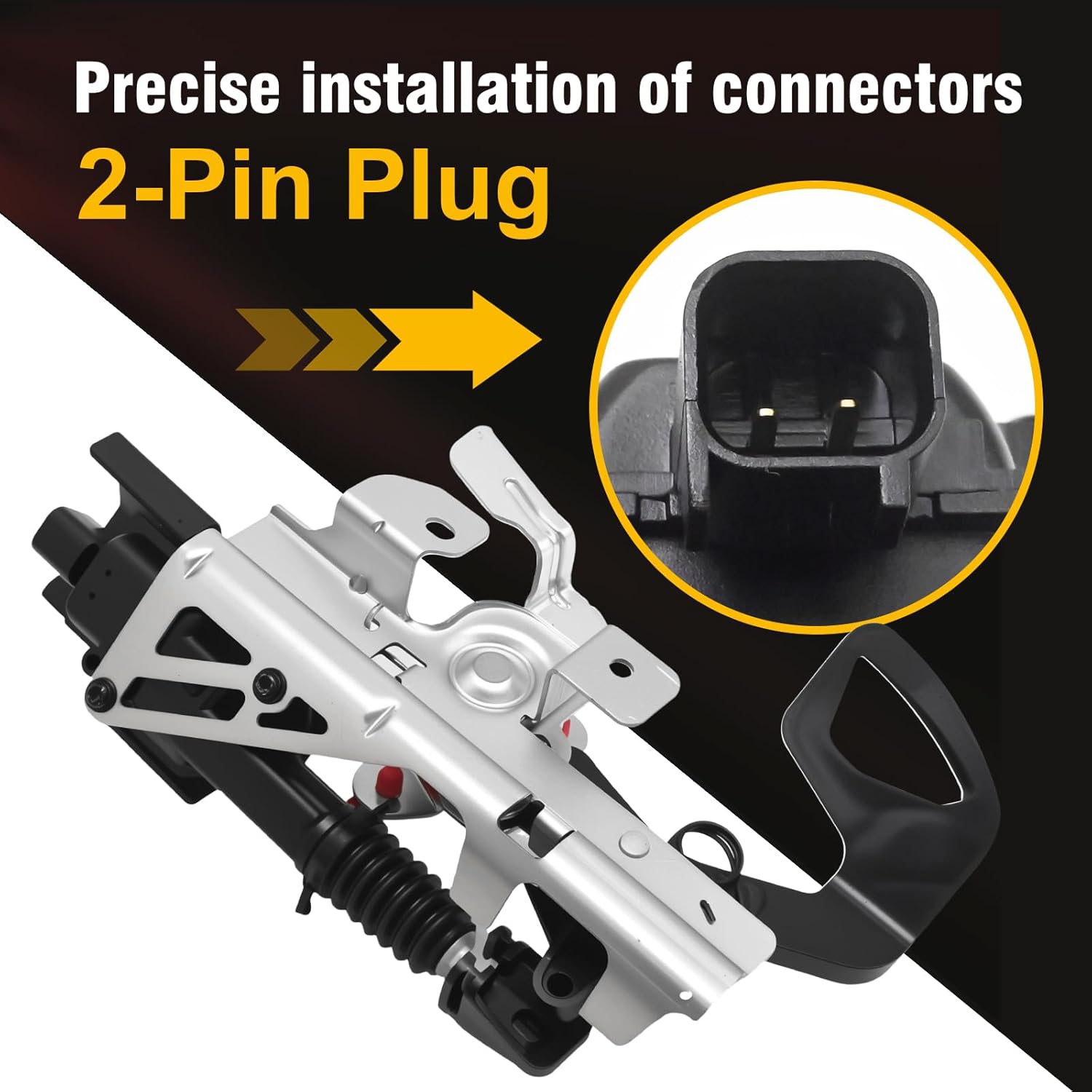 SYOWADA 68093354AD Tailgate Lock Latch Actoator Door Control, Replacement for Ram 1500 2013-2020, Replacement for Ram 1500 Classic 2019-2022