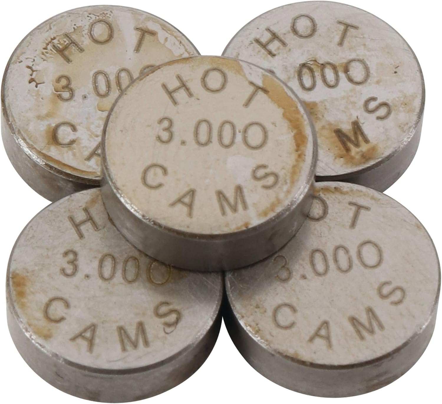 Hot Cams 5 Pack 9.48mm x 3.00mm Valve Shim Kits 5PK948300 Compatible with/Replacement for Yamaha YZ 250F 2014-2016, YZ 250FX 2015-2016