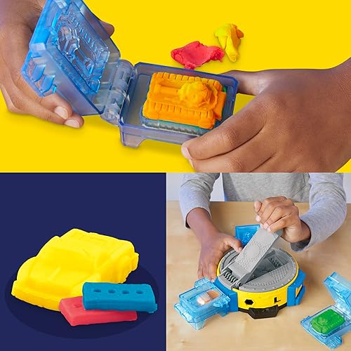 Miniatura 7 de Play-Doh Marvel Hulk Smash & Squish - Juego para niños con figura de acción flexible y accesorios, juguetes de imaginación para niños y niñas de 4