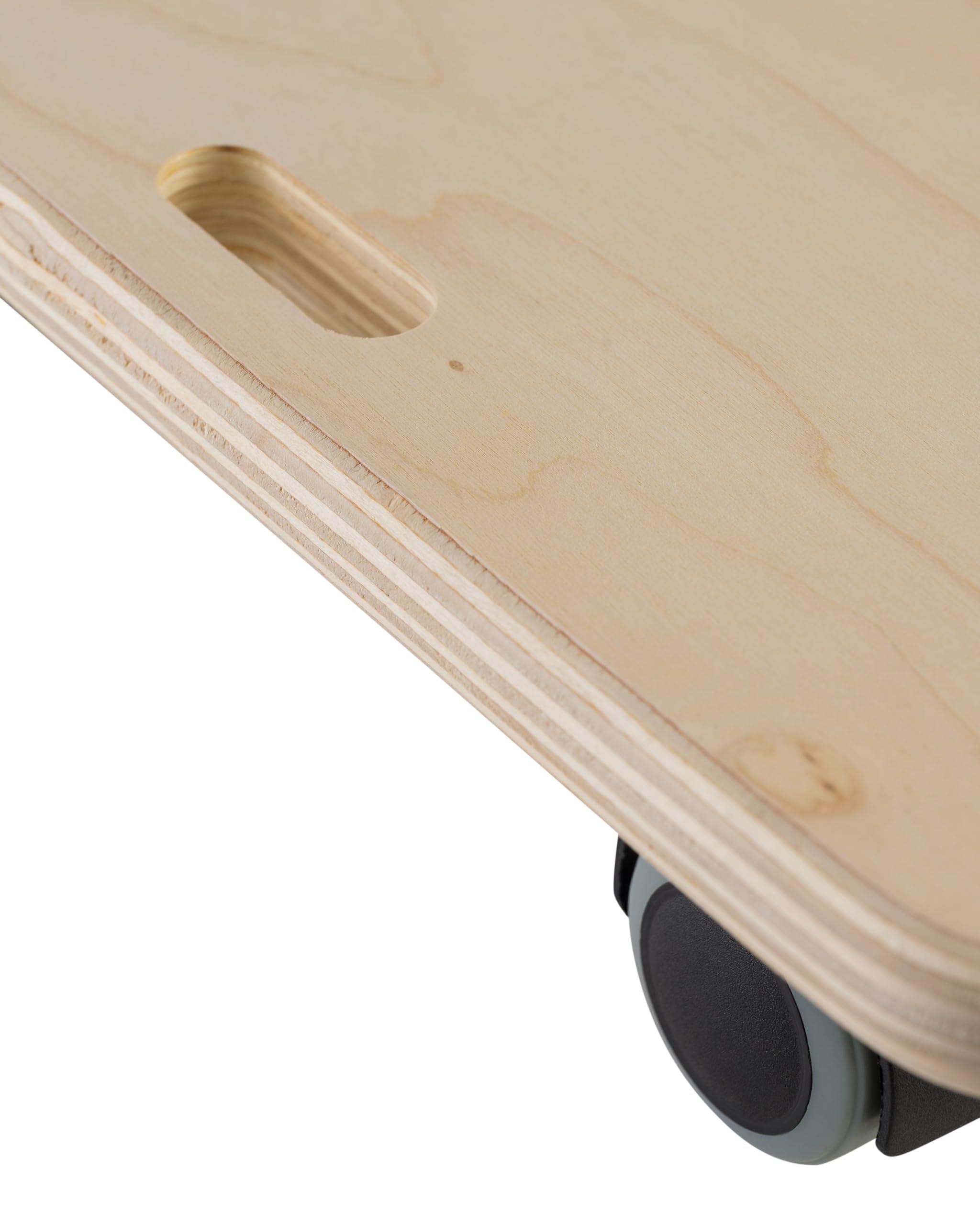 Dörner + Helmer 2906812 Quattro Soft Chariot de Transport avec roulettes de parquet Charge maximale 80 kg Surface d'appui 290 x 190 mm