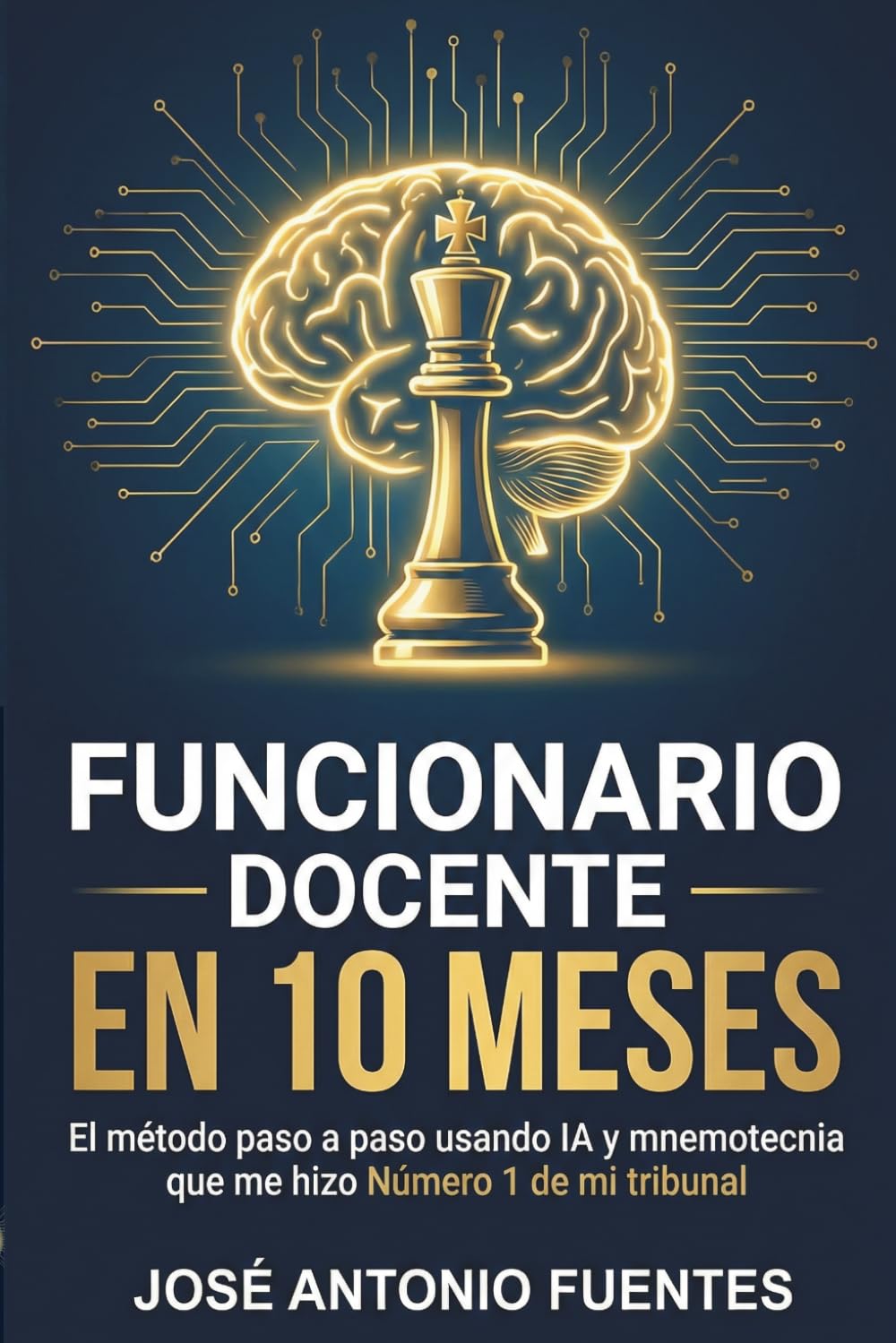 Funcionario docente en 10 meses: El método paso a paso usando IA y mnemotecnia que me hizo número 1 de mi tribunal (El método definitivo para conseguir tu plaza docente)