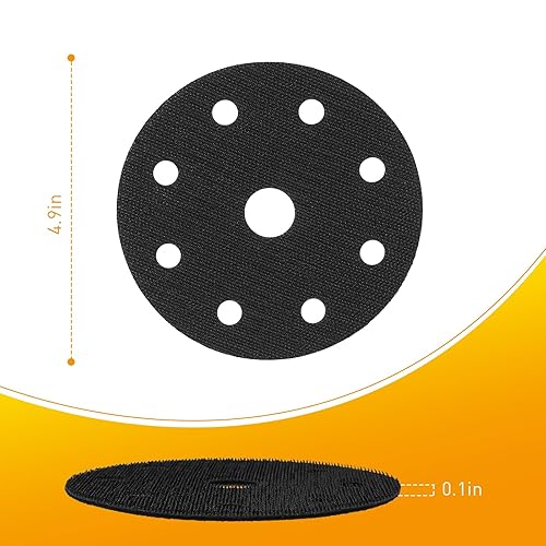 Miniatura 2 de 203344 Almohadilla de protección de red de lijado de 5 pulgadas compatible con Festool Lijadora Pulido 125, ES 125, ETS 125, ETSC 125, ETS EC 125,