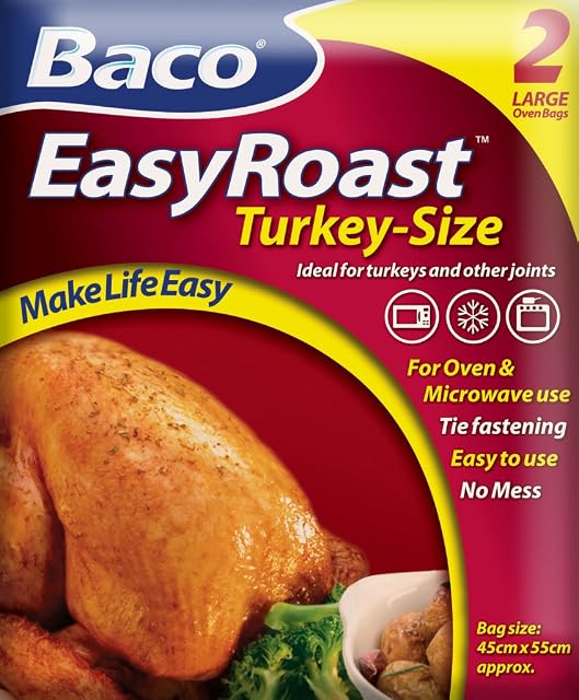 Bacofoil Turkey Roasting Bags 2 Bags