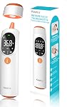 Thermomètre numérique Thermometre infrarouge Thermométrique pour bébé précis 1s Mesure 40 Définir le mode Mute mémoire LED Écran pour adultes Enfants Alarme de fièvre avec sac de rangement