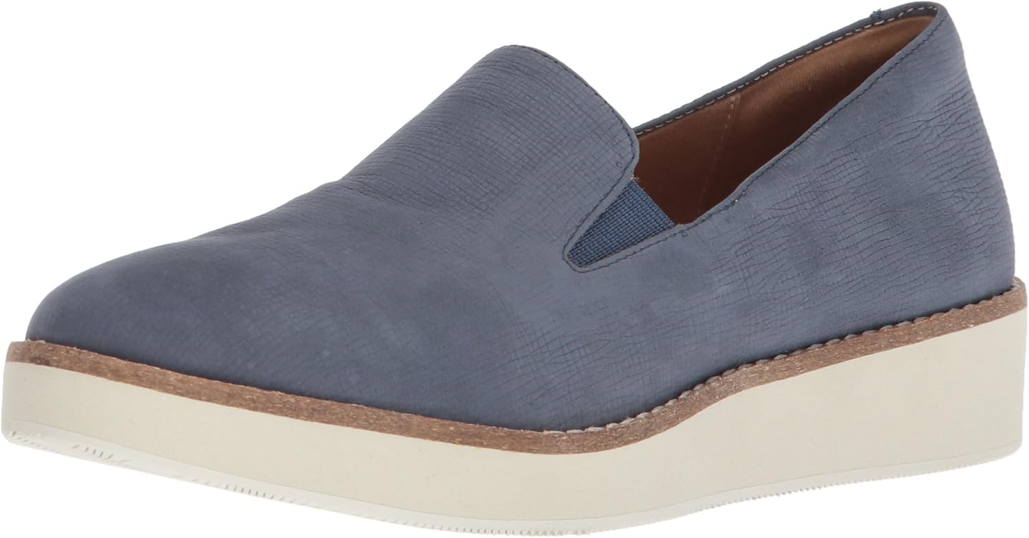 Softwalk Women's Whistle Loafer, Denim, 6.0 M US