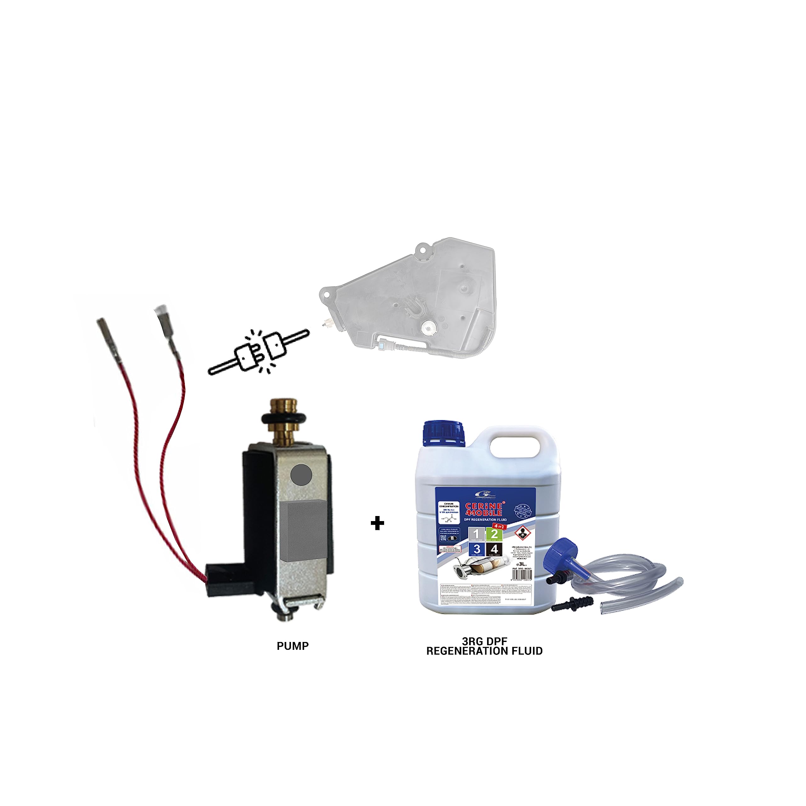 3RG INDUSTRIAL - Bomba Fap - OEM 1525QR - Piezas para Coche Recambios Motor y Otras Partes de Vehículo - Compatible con los distintos Modelos de Coche.