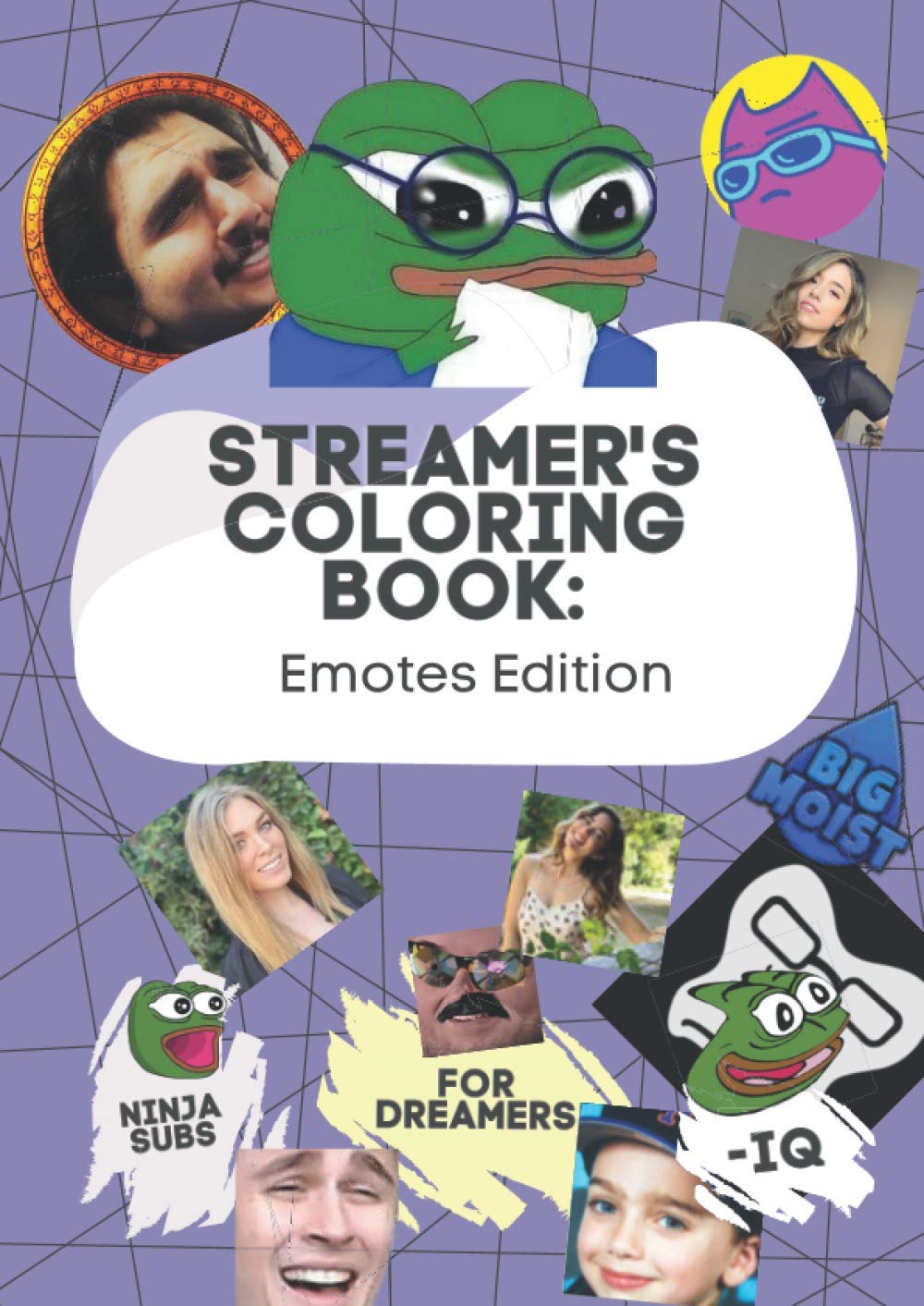 Buy Streamer's Coloring Book, Emotes Edition Gift For Your Favorite
