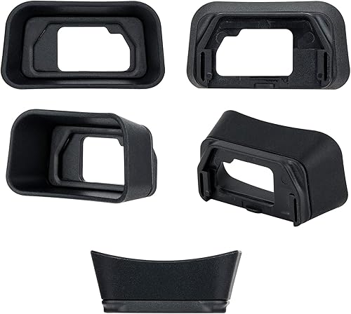 Vista 22 de JJC KIWIFOTOS - Ojo ergonómico para cámara larga para Nikkor Z5 Z6 Z7 Z6II Z7II, visor de piezas para ojos de copa de ojo reemplazar DK-29, silicona