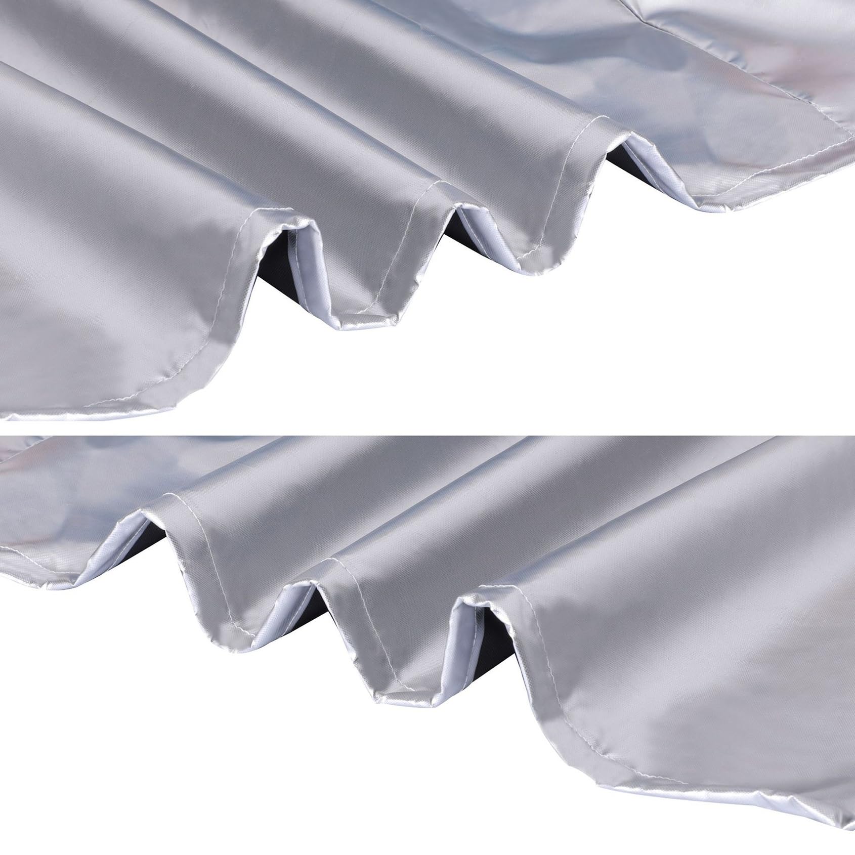 Copertura Tavolo Esterno Telo 220 x 260 x 220 cm Resistente, Impermeabile, Anti-UV, Antineve, Telo Copritavolo da Esterno, per Patio, Esterni, Tavolo, Avorio