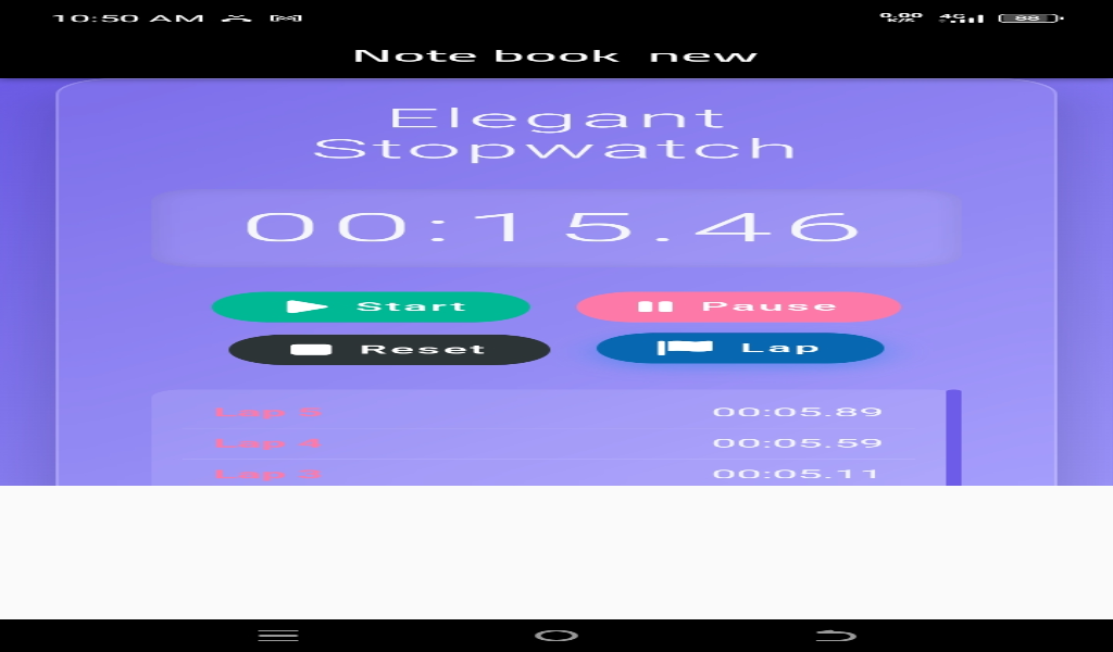 Stopwatch new - App on Amazon Appstore
