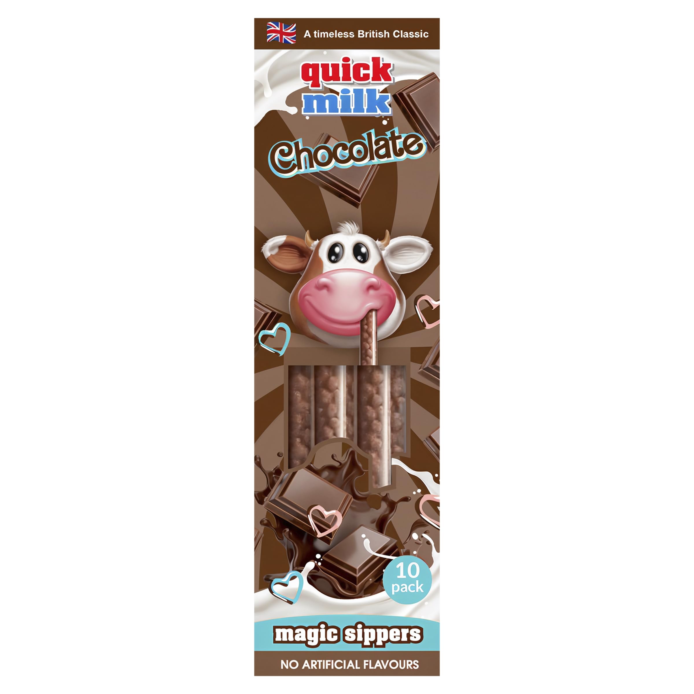 Dr. Moo Chocolate Flavour Magic Sipper 10 X 6G (60G)