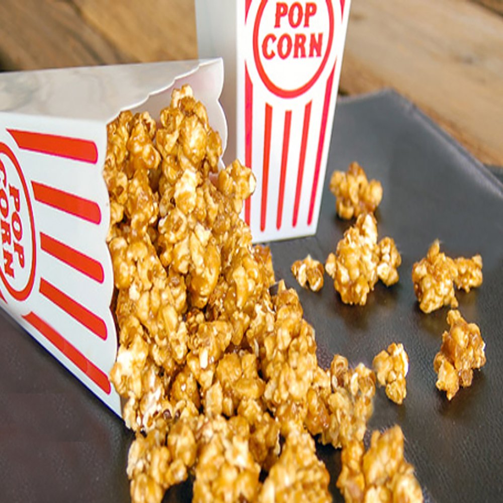 30 Scatole Per Popcorn In Plastica, A Strisce Rosse E Bianche, Stile Classico, Riutilizzabili Per Cinema E Feste, 10x10x10 Cm